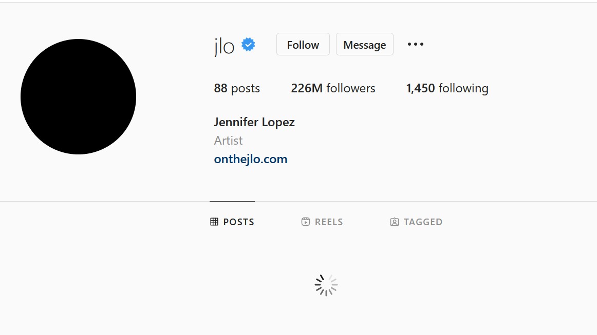 Εσκεμμένα διαγραμμένο το Instagram της JLo- Η πρώτη ανάρτηση της είναι ανατρεπτική