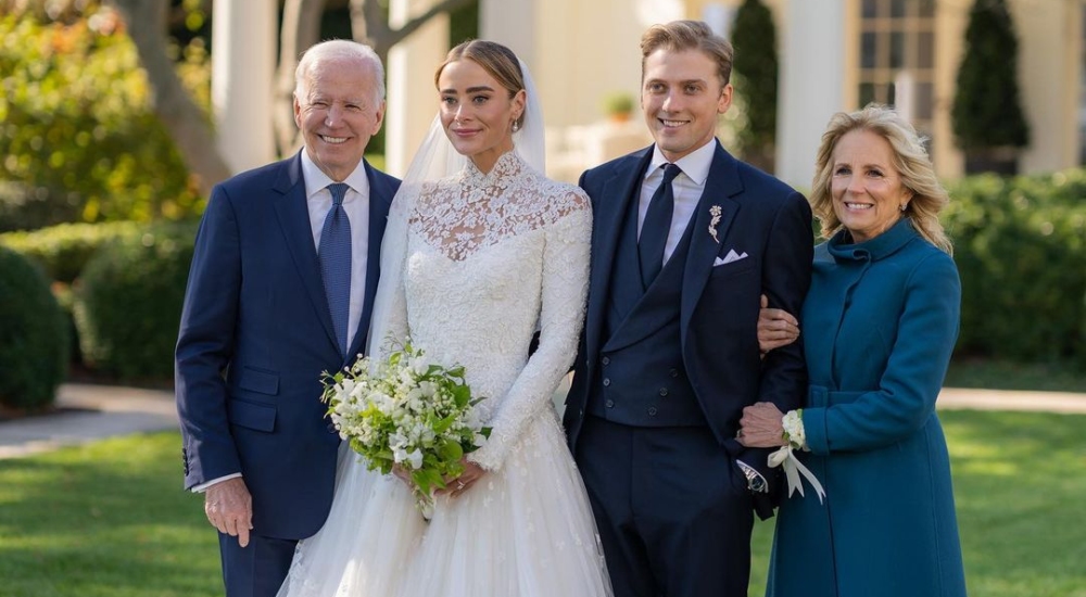 Γάμος στον Λευκό Οίκο! Ο Joe Biden πάντρεψε την εγγονή του, Naomi- Ποια είναι η νύφη