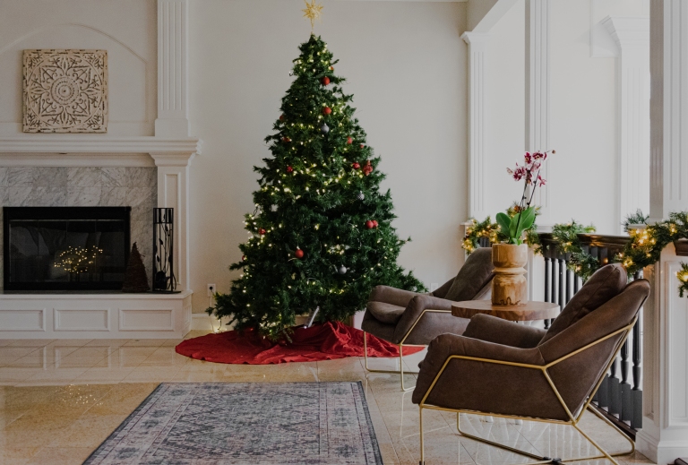 Ο Σάκης Ρουβάς και η Δούκισσα Νομικού σε χριστουγεννιάτικο mood- Πώς στόλισαν το σπίτι τους