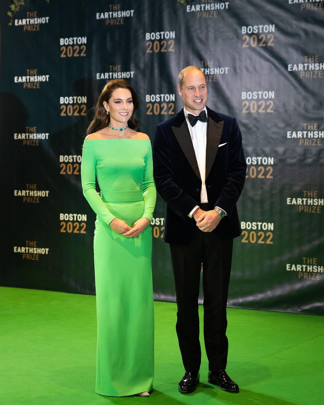 To νοικιασμένο πράσινο φόρεμα της Kate Middleton στα βραβεία Earthshot θύμιζε κάτι από Diana