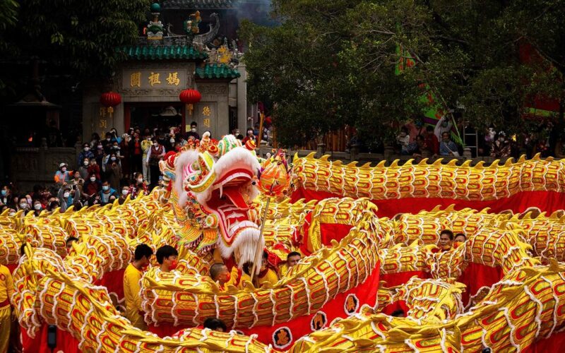 Παρέλαση της κινεζικής Πρωτοχρονιάς