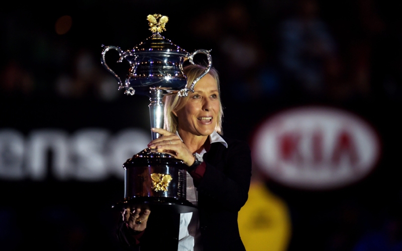 Η παγκόσμια πρωταθλήτρια του τένις Martina Navratilova διαγνώστηκε με διπλό καρκίνο