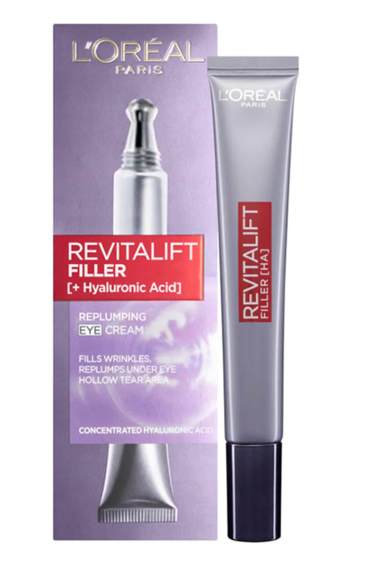 Revitalift Filler Κρέμα Σύσφιξης Ματιών Με Υαλουρονικό Οξύ