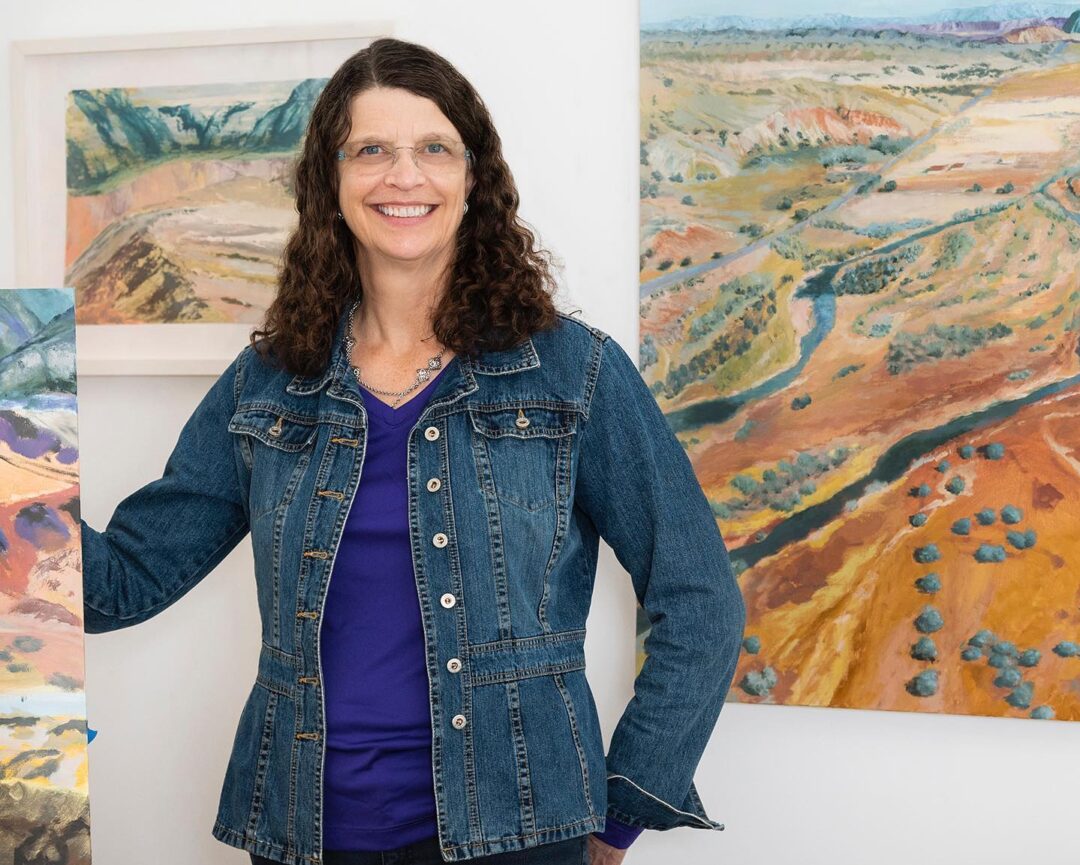 Julie England: Η γυναίκα που από μηχανικός έγινε ζωγράφος σε ηλικία 50 ετών