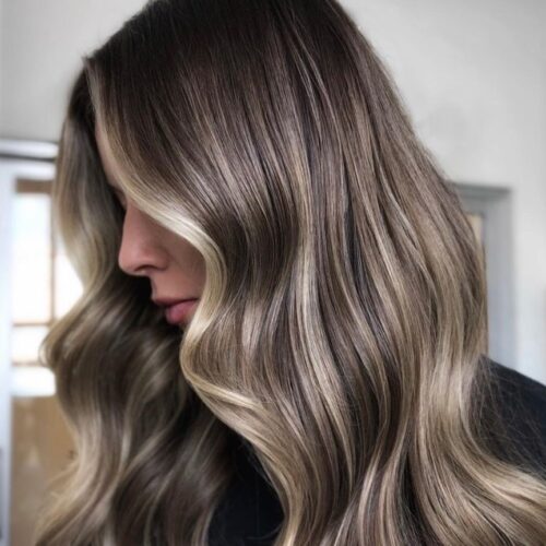 reverse balayage color trend