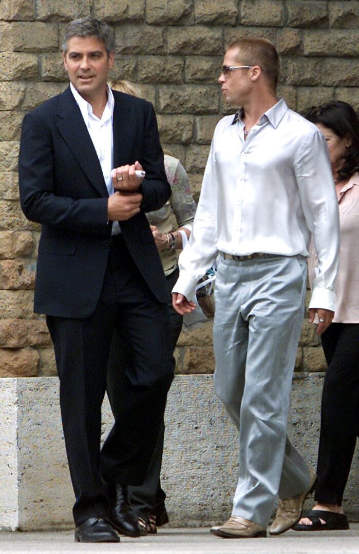 CLOONEY- PITT OCEANS MOVIE