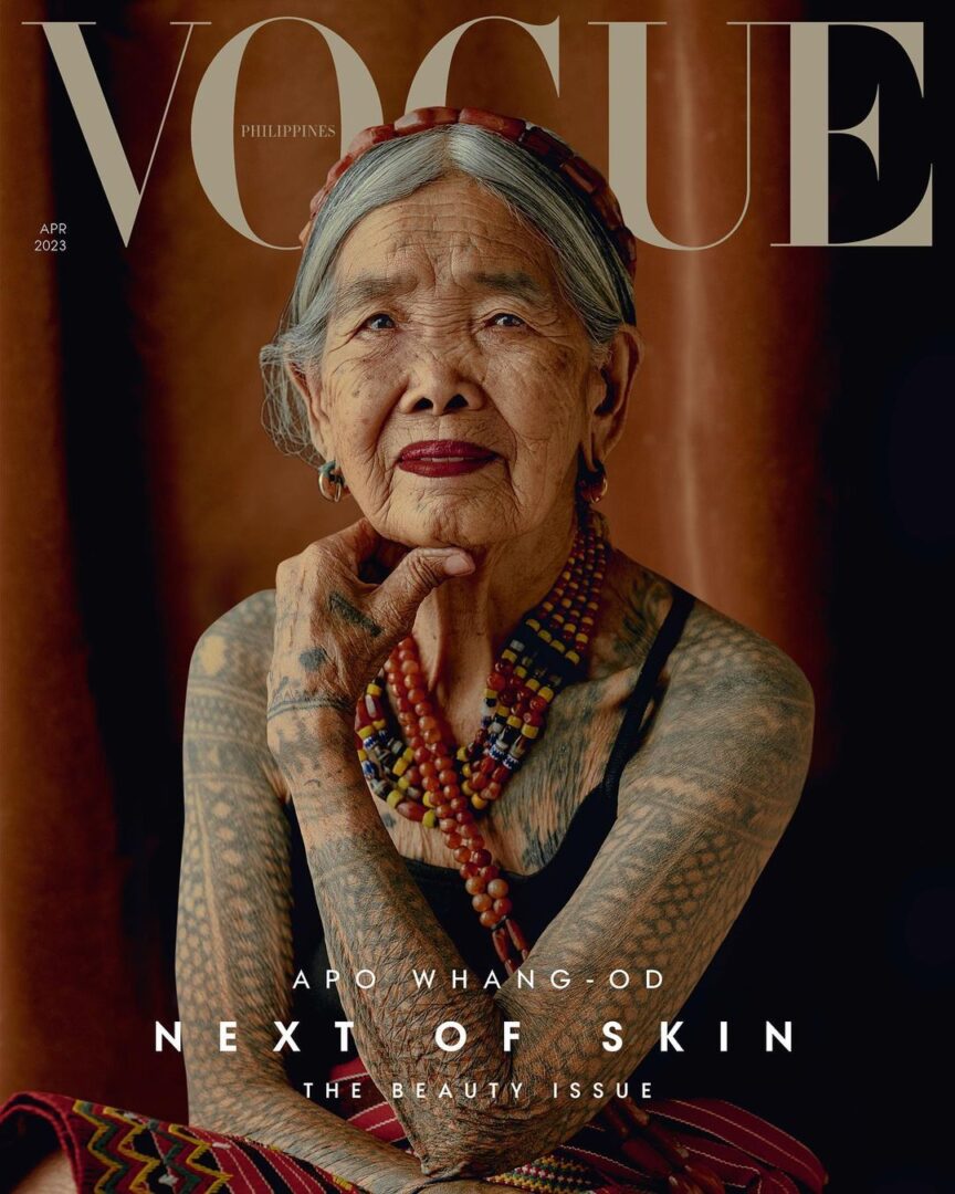Μια 106χρονή tatoo artist στο εξώφυλλο της Vogue αντιπροσωπεύοντας τη γενναιότητα και την ομορφιά