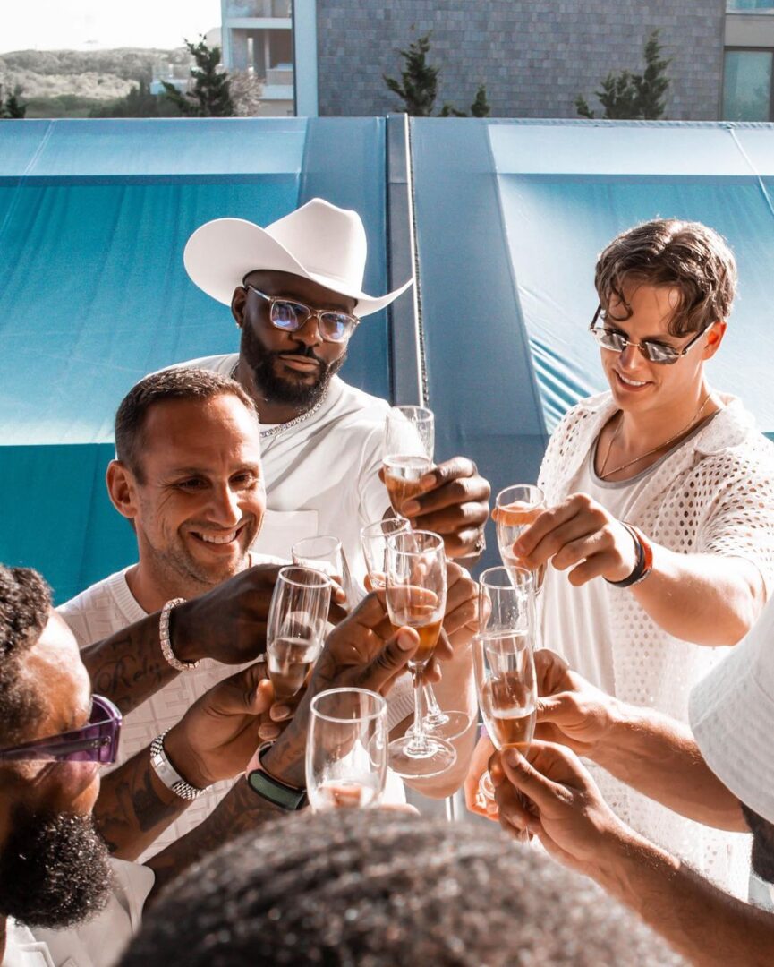 Ήταν όλοι στο White Party του Michael Rubin στα Hamptons. 