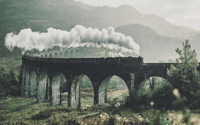 Το ατμοκίνητο τρένο Hogwarts Express
