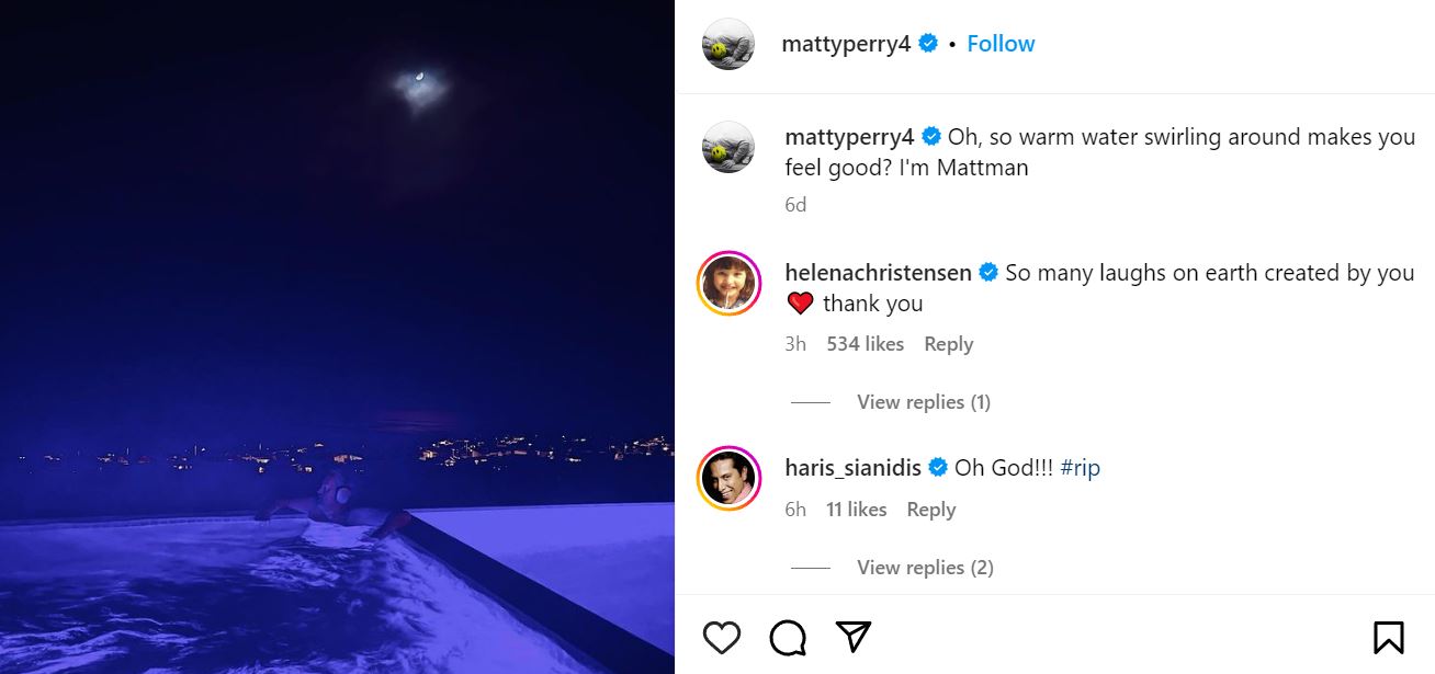 Ο Matthew Perry, ο ηθοποιός από τα «Φιλαράκια» πέθανε από πνιγμό στα 54 του