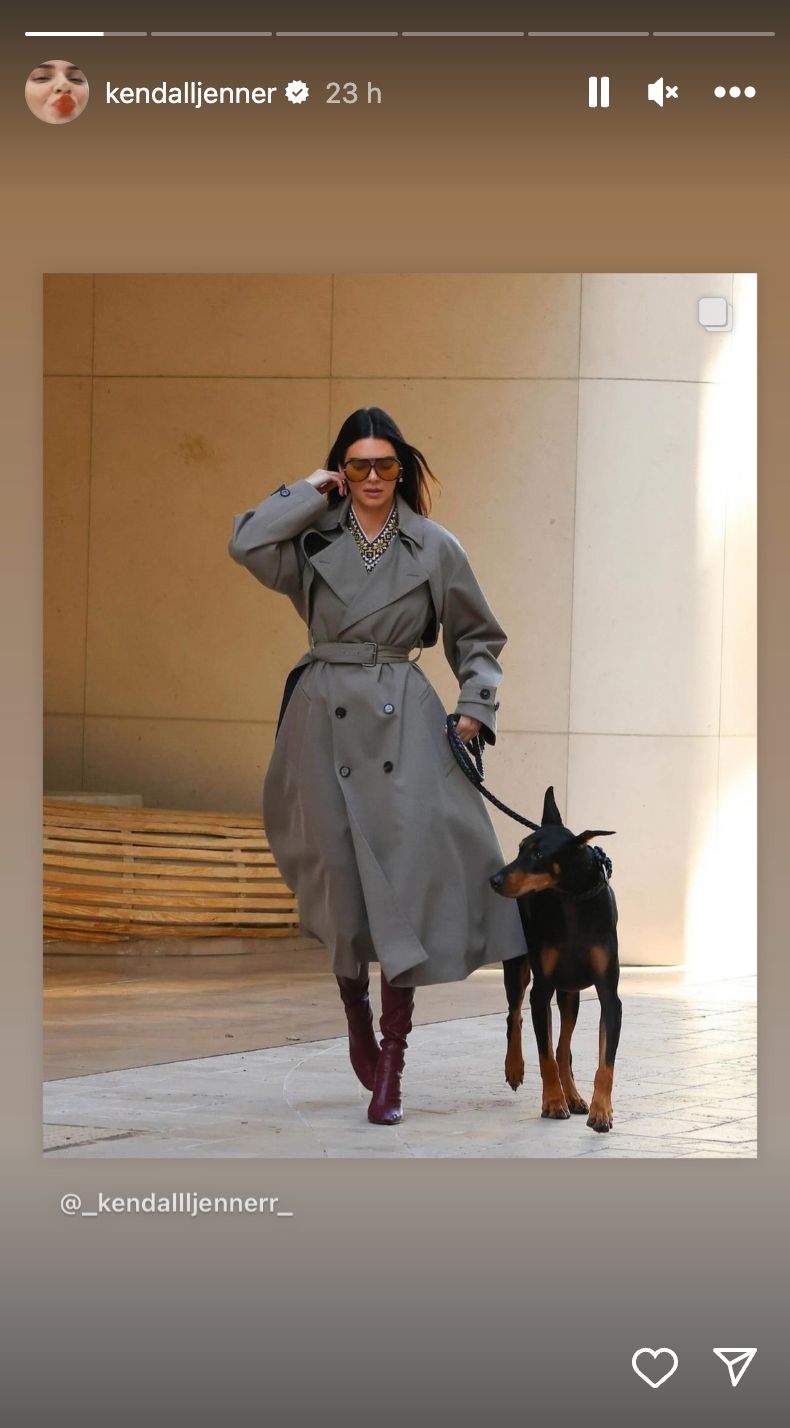 Η Kendall Jenner με το απόλυτα, chic φθινοπωρινό outfit
