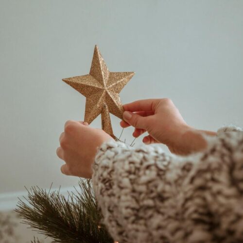 DIY χριστουγεννιάτικο αστέρι για το δέντρο σου
