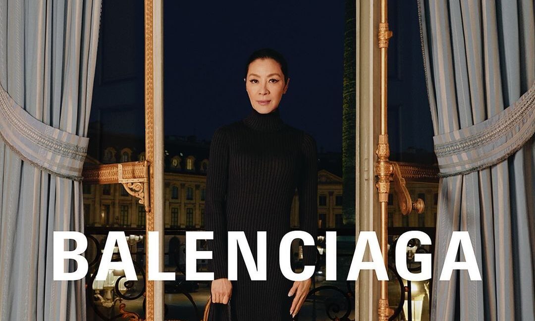 Η Michelle Yeoh είναι η Brand Ambassador του Balenciaga