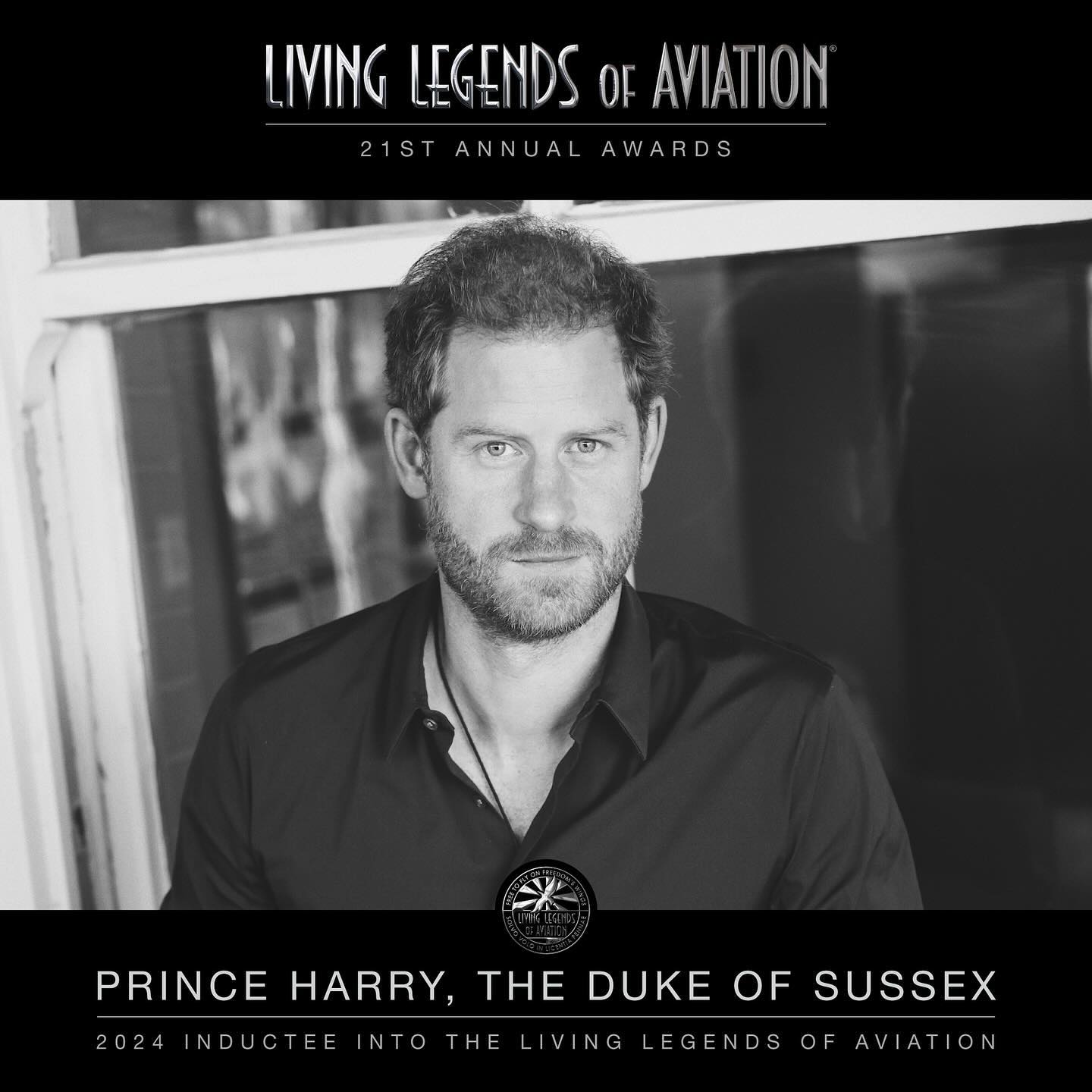 Πρίγκιπας Harry: Έντονες αντιδράσεις για τη συμμετοχή του στα βραβεία Living Legends of Aviation