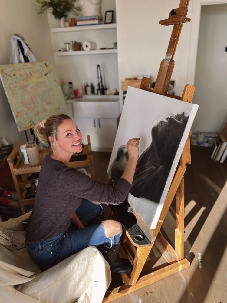 Το χόμπυ της ηθοποιού Katherine Heigl είναι η ζωγραφική- Τα έργα τέχνης της είναι για έκθεση