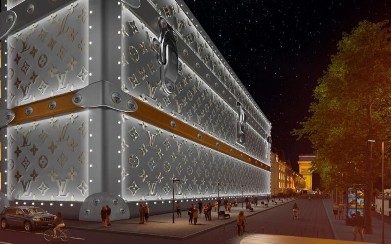 Η αποκάλυψη της Louis Vuitton για την ανακαίνιση του κτιρίου-μαμούθ στα Ηλύσια Πεδία στο Παρίσι