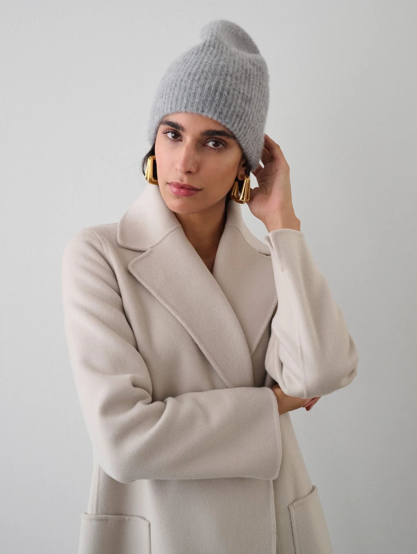 σκούφος γκρι