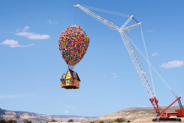 Τώρα μπορείς κι εσύ να ζήσεις την εμπειρία των παραμυθιών της Pixar μένοντας στο σπίτι της ταινίας Up