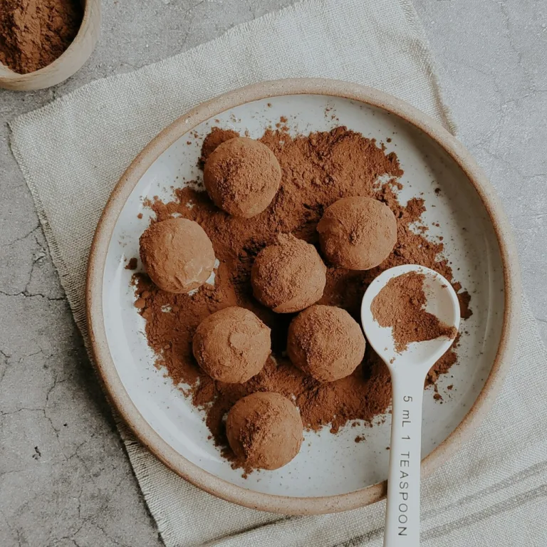 Healthy τρουφάκια brownie χωρίς ζάχαρη και χωρίς ενοχές