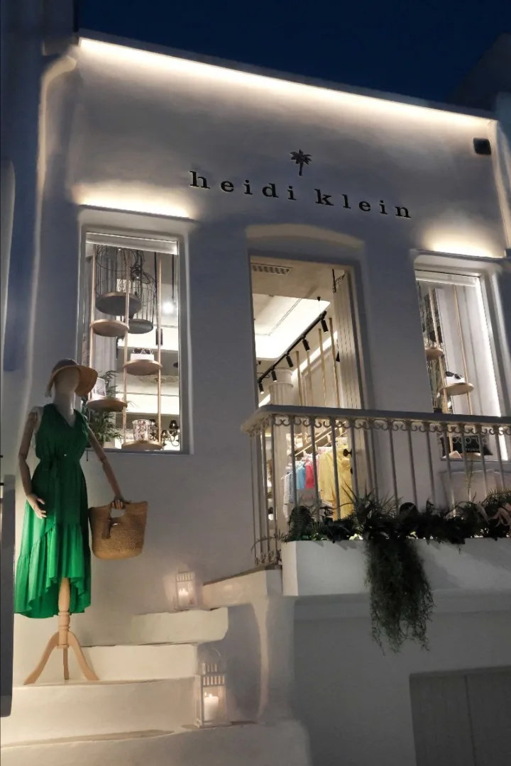 Για πρώτη φορά η HEIDI KLEIN στην Ελλάδα, σε έναν ιδιαίτερο POP-UP χώρο στη Μύκονο!