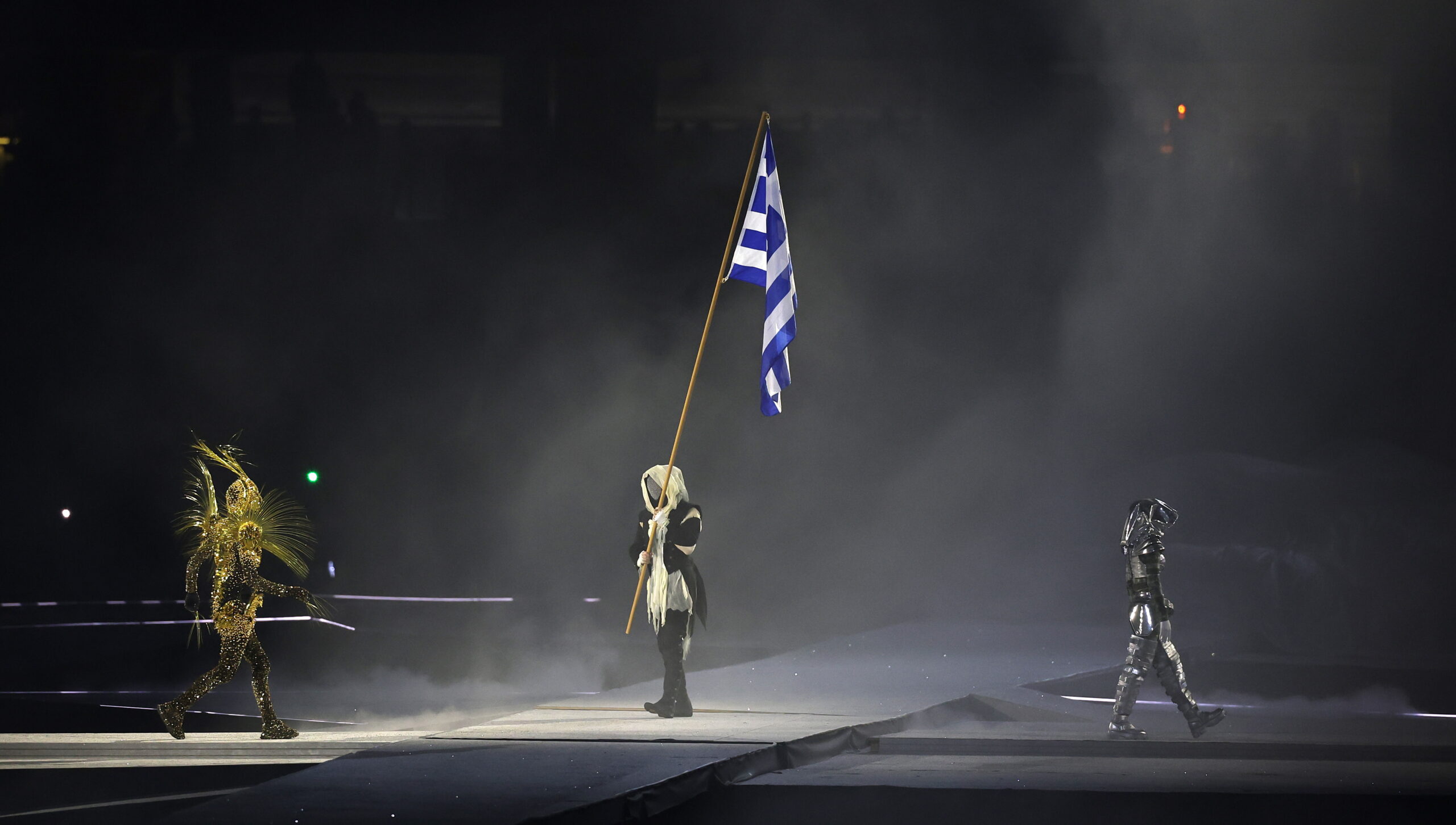 Φόρος τιμής στην Ελλάδα στην τελετή λήξης των Ολυμπιακών Αγώνων στο Παρίσι