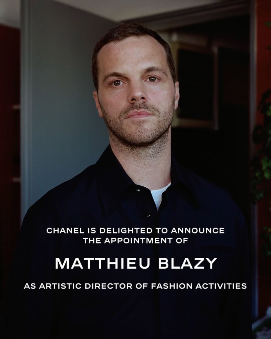 Η Chanel ονομάζει τον Matthieu Blazy ως τον νέο creative director της