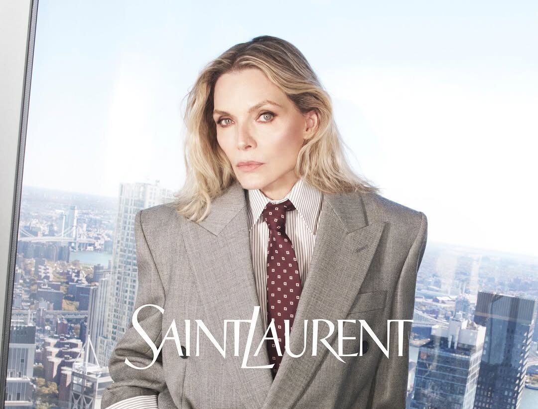 Michelle Pfeiffer: Το νέο πρόσωπο του Saint Laurent με ένα twist Tomboy