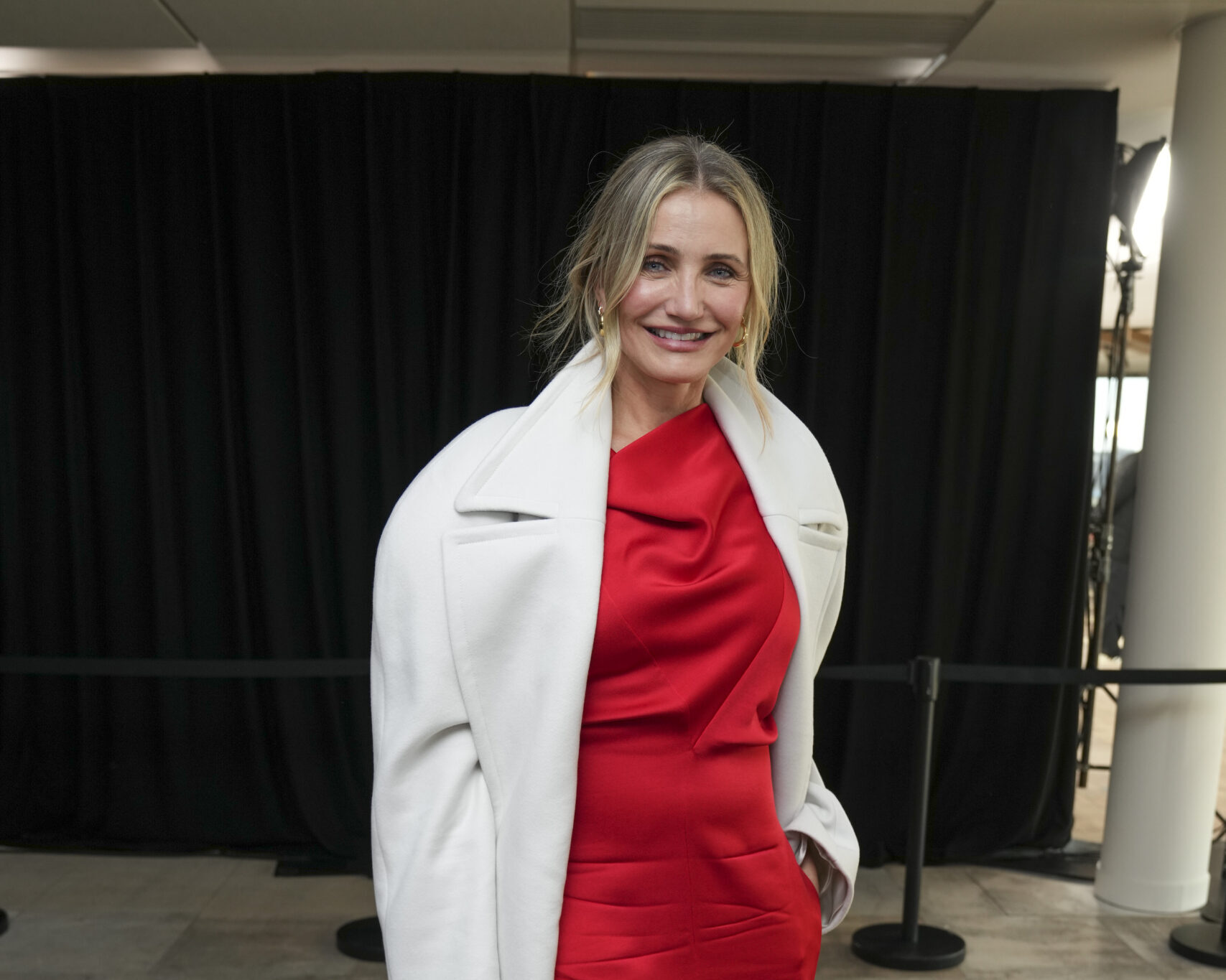 Η Cameron Diaz κάνει την πρώτη εμφάνισή της στην εβδομάδα μόδας μετά από 13 χρόνια
