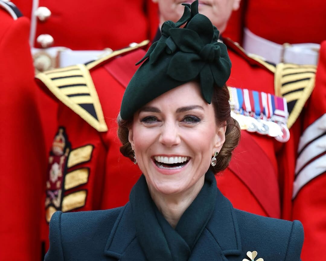 Η κομψή total emerald green εμφάνιση της Κέιτ Μίντλετον για την St Patrick ‘s Day