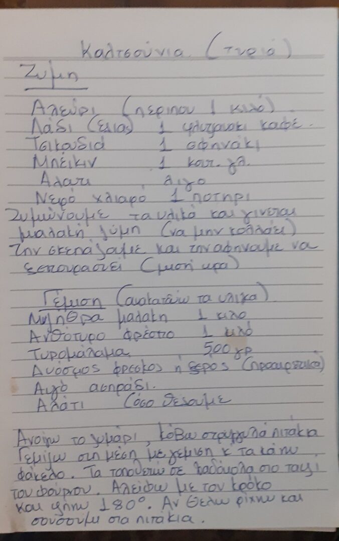 Η απόλυτη συνταγή για τα Κρητικά Πασχαλινά καλιτσούνια, όπως την φτιάχνουν στο χωριό