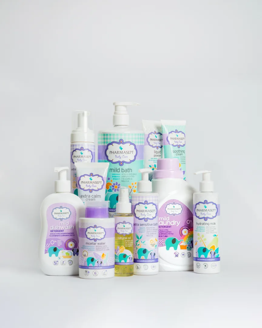 PHARMASEPT Baby Care: Η πρώτη φροντίδα, μετά τη μαμά