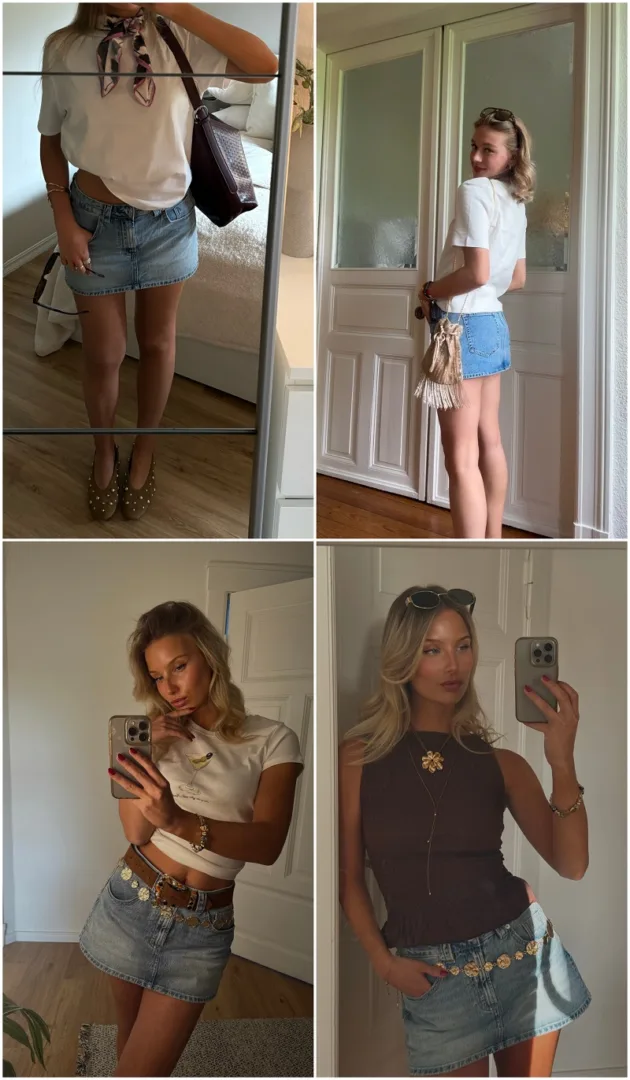 D62 SKORT: Η viral φούστα Stradivarius