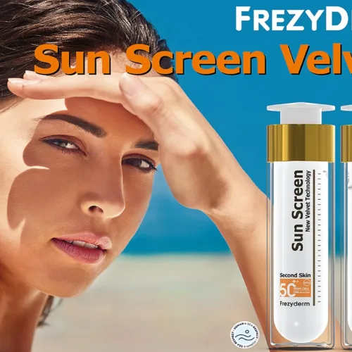FREZYDERM SUN SCREEN VELVET: Η Επιστήμη του Ήλιου σε μία επαναστατική πατέντα της FREZYDERM