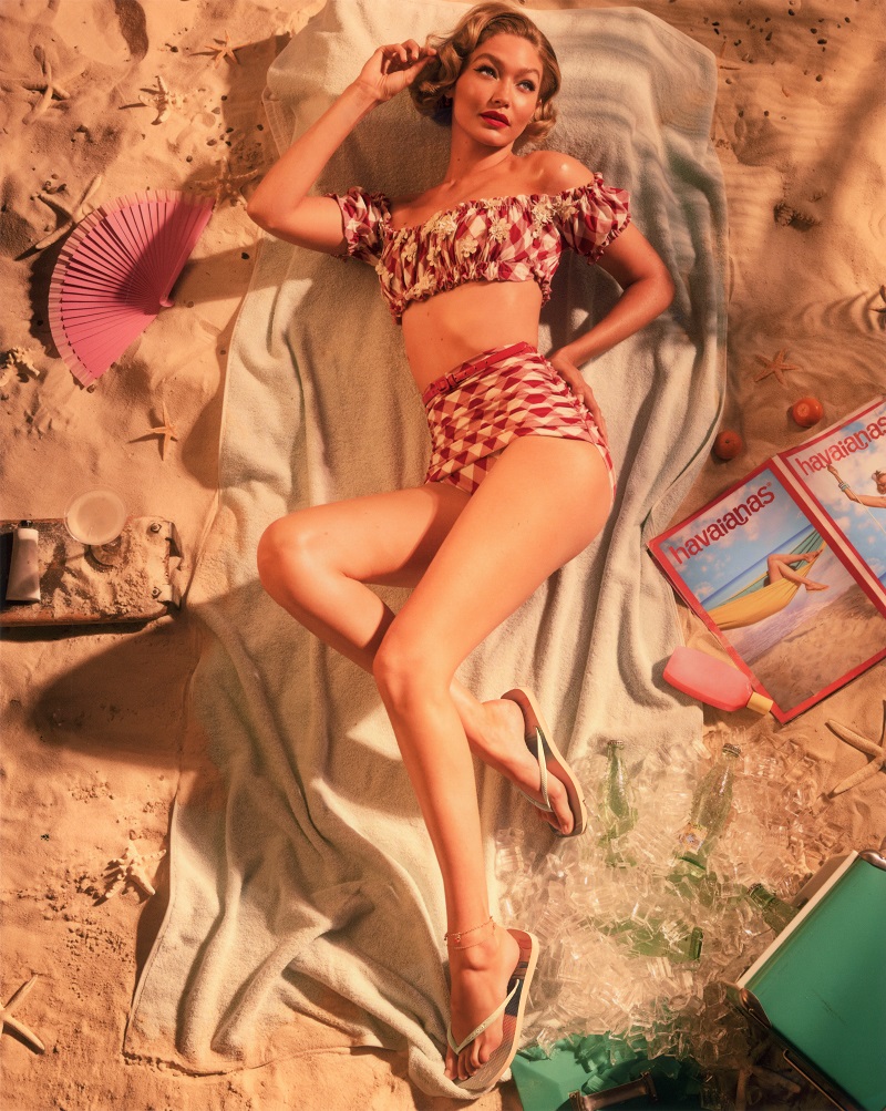 Η Gigi Hadid συνεργάζεται με τη Havaianas ως νέα Creative Director σε μια αποκλειστική limited-edition συλλογή
