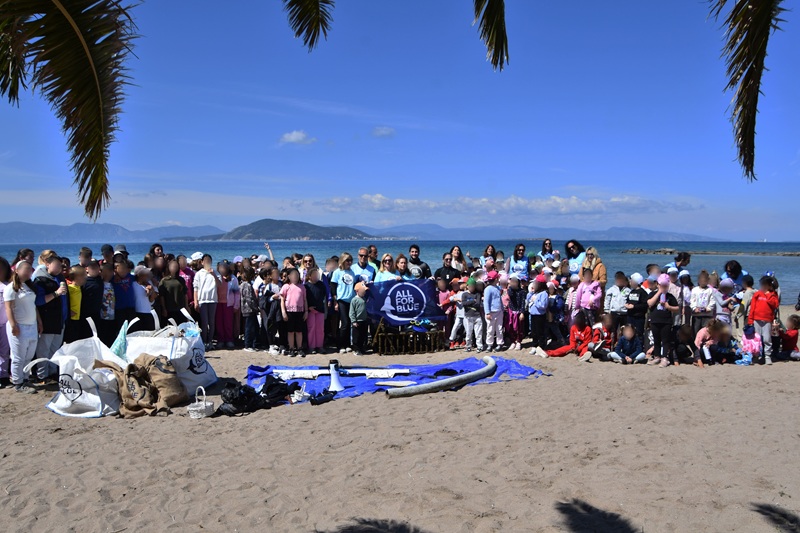 Η οικολογική δράση συναντά την τέχνη στο περιβαλλοντικό πρόγραμμα της Garnier με την Αll For Blue