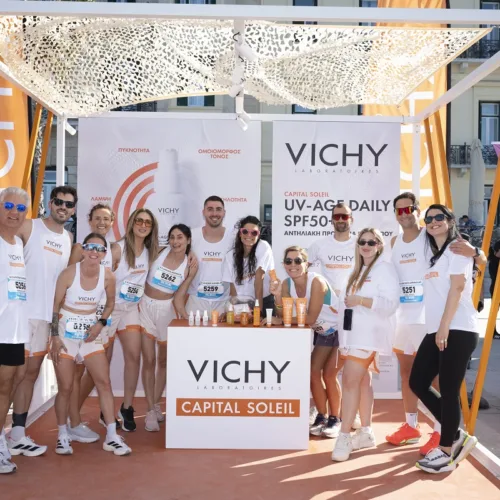 Vichy Capital Soleil :Πρωτιά στην αντηλιακή προστασία - πρωτιά στις επιδόσεις στο φετινό Spetsathlon 2025