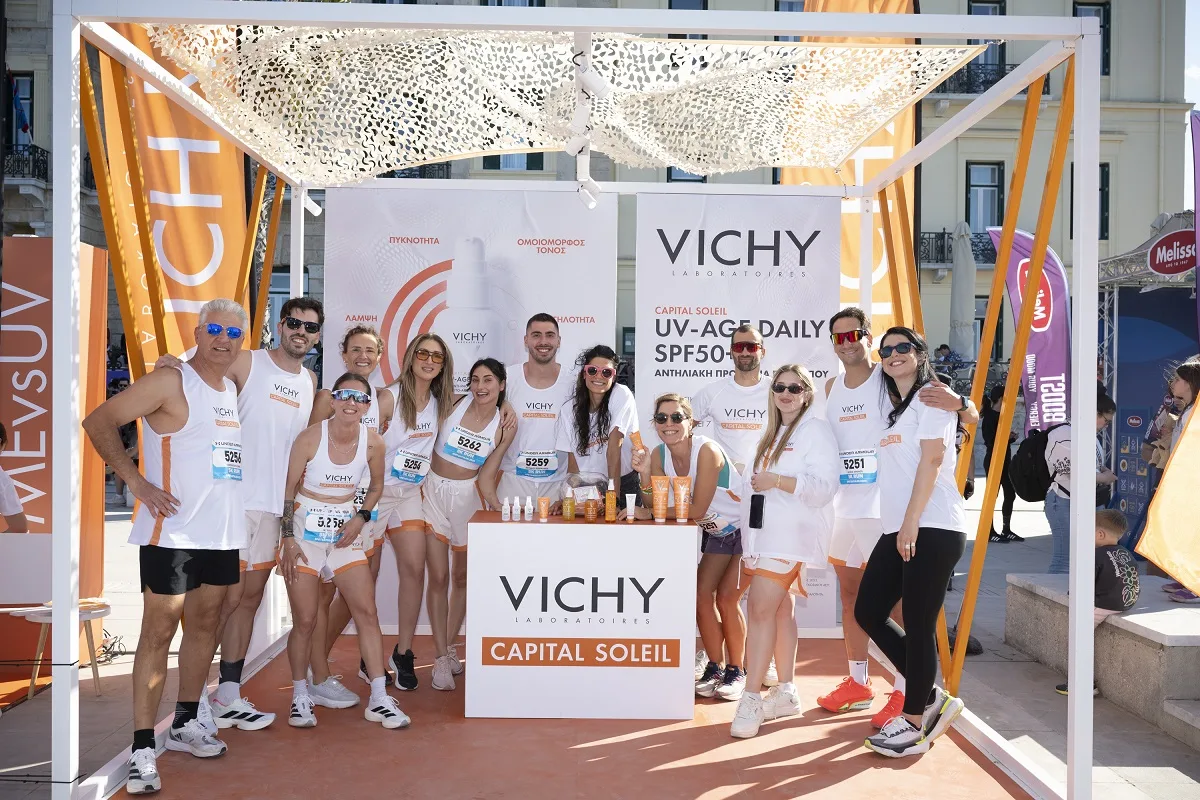 Vichy Capital Soleil :Πρωτιά στην αντηλιακή προστασία - πρωτιά στις επιδόσεις στο φετινό Spetsathlon 2025