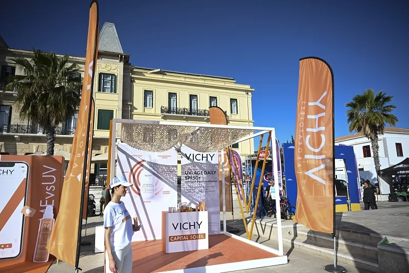 Vichy Capital Soleil :Πρωτιά στην αντηλιακή προστασία - πρωτιά στις επιδόσεις στο φετινό Spetsathlon 2025