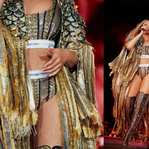 Η Calvin Klein ντύνει την Beyoncé στο show της Cowboy Carter στο Landover