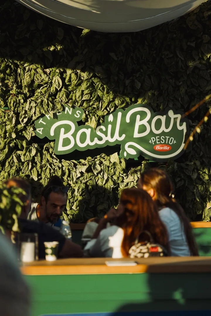 Το Basil Bar της Barilla έκλεψε τις εντυπώσεις σερβίροντας πεντανόστιμες παρασκευές με την Pesto alla Genovese