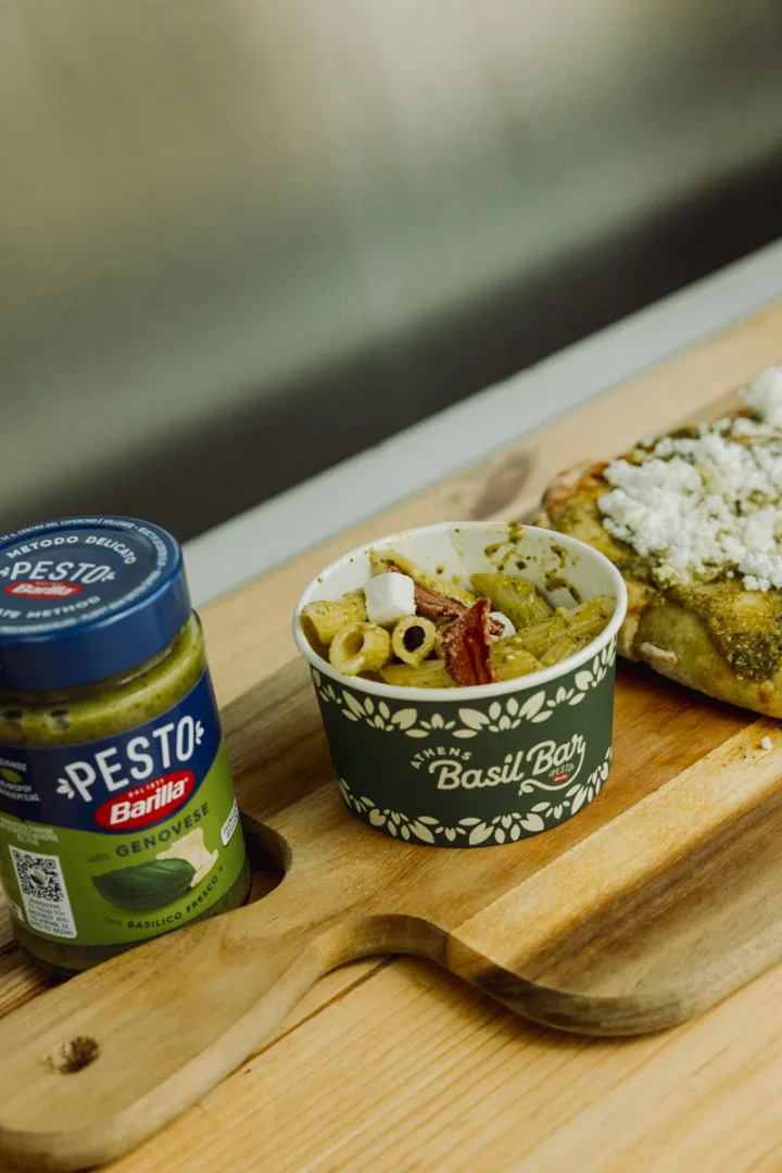 Το Basil Bar της Barilla έκλεψε τις εντυπώσεις σερβίροντας πεντανόστιμες παρασκευές με την Pesto alla Genovese