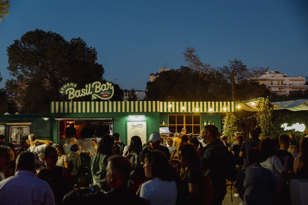 Το Basil Bar της Barilla έκλεψε τις εντυπώσεις σερβίροντας πεντανόστιμες παρασκευές με την Pesto alla Genovese