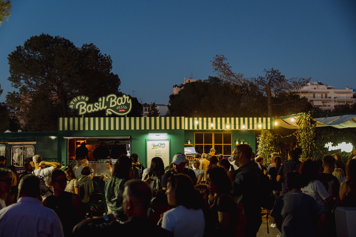 Το Basil Bar της Barilla έκλεψε τις εντυπώσεις σερβίροντας πεντανόστιμες παρασκευές με την Pesto alla Genovese