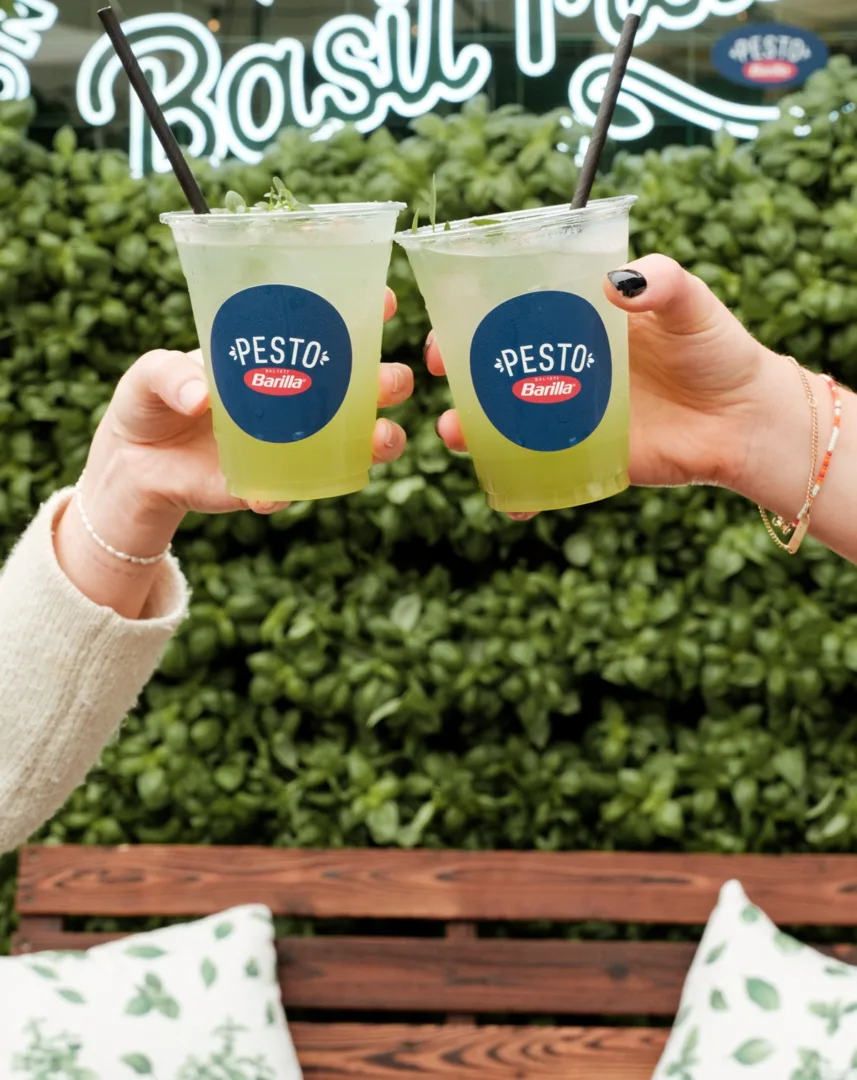 Η Barilla παρουσιάζει το πιο γευστικό Basil bar αφιερωμένο στην Pestο alla Genovese