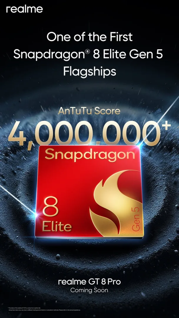 Η realme Ανακοινώνει το GT 8 Pro ως Ένα από τα Πρώτα Flagship Τηλέφωνα με Snapdragon 8 Elite Gen 5 στην Ελληνική Αγορά