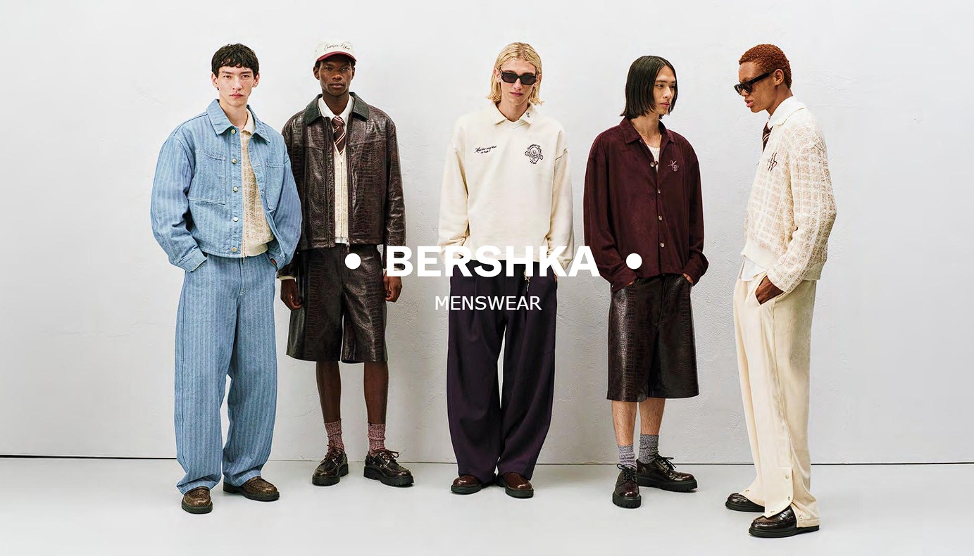 Η ανδρική γραμμή της BERSHKA παρουσιάζει μια νέα έκδοση της κολεξιόν MW