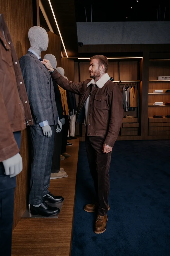 Ο David Beckham στη Σαγκάη για την παρουσίαση της νέας του συλλογής με τη BOSS