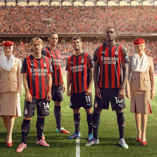 Η Emirates και η AC Milan επεκτείνουν τη μακροχρόνια συνεργασία τους
