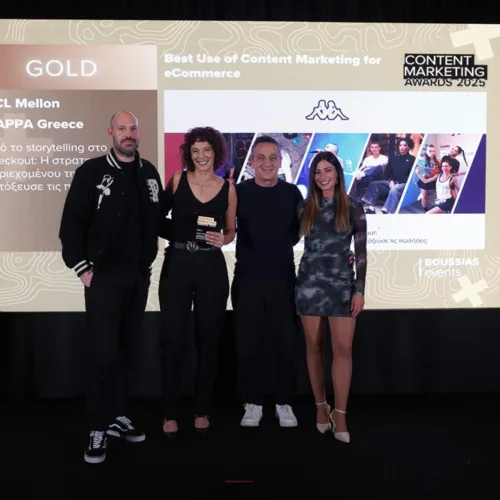 Η Kappa Greece αναδείχθηκε “Brand of the Year 2025” στα Content Marketing Awards