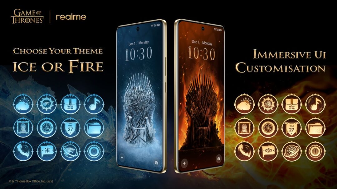 Η realme Παρουσιάζει την Limited Edition Συσκευή Game of Thrones με θέμα Own Your Real Power Αθήνα